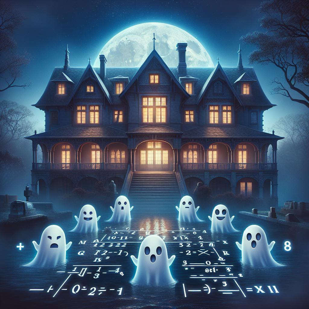 Haunted Math Mansion space hero