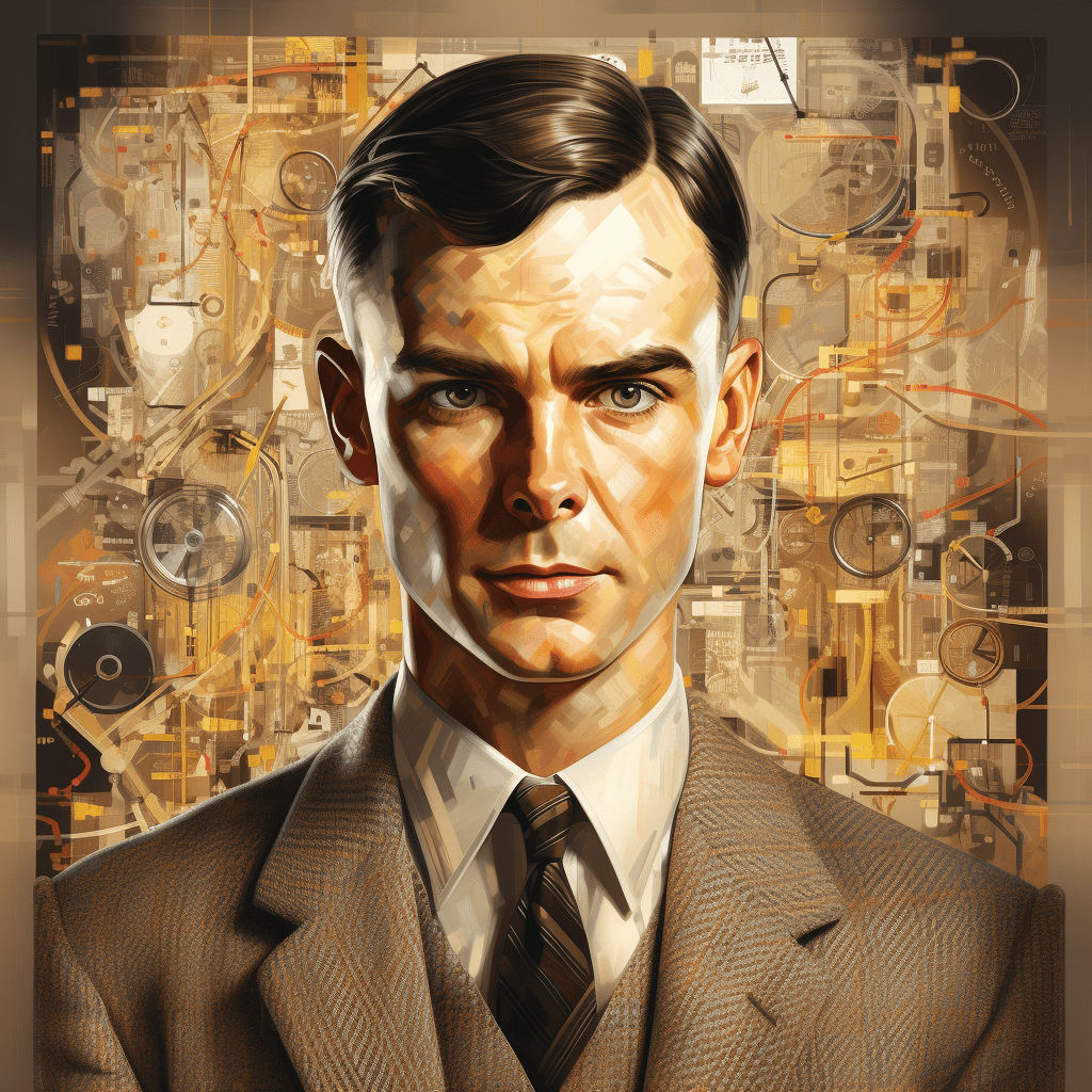 Alan Turing space hero