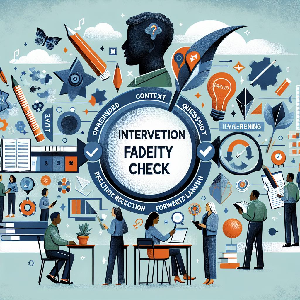 Intervention Fidelity Check space hero