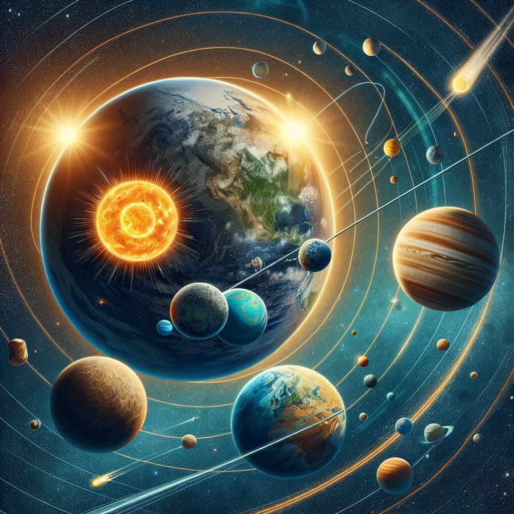 Exploration through the Solar System - Meteor's Perspective space hero