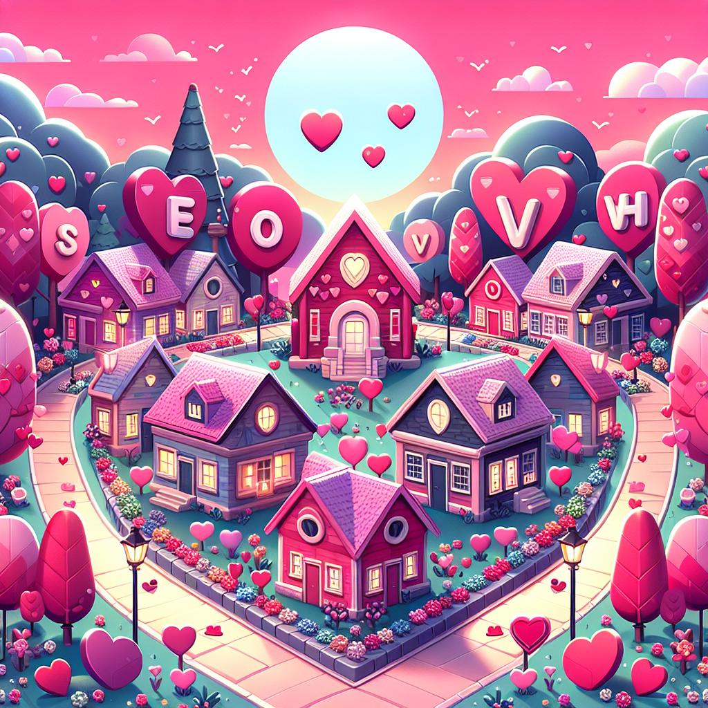 Cover image for Valentine's Vowel Quest: A Mystery in Valentine's Village
