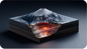 Interactive 3D Earth model