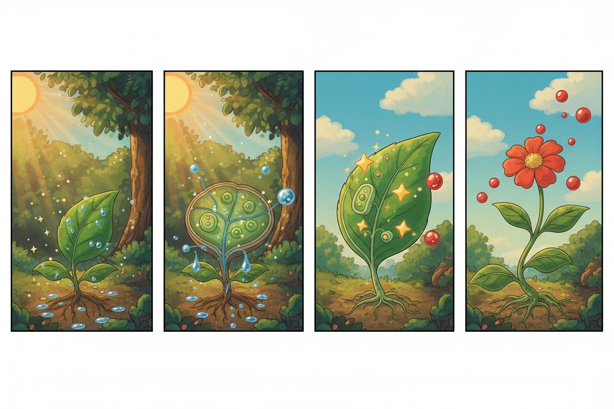 Photosynthesis Comic Lab — SchoolAI Space